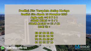 Prediksi Jitu Almada 16 November 2019 Sosial4d Malaysia Beijing Singapura