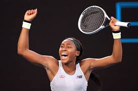 American tennis player, coco gauff is the youngest ever finalist in the girls' singles event at the us open at age 13. Coco Gauff Upsets Naomi Osaka At Australian Open