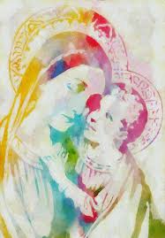 Holy Mother Watercolor Tattoo Image 3 Mother Mary Mother Mary Tattoos Images Of Mary