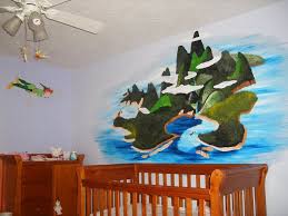 Wall Mural Peter Pan Neverland Nursery Peter Pan Nursery Nursery Mural