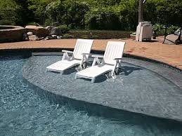 Ledge Lounger In Pool Google Search Pool Lounge Pool Life Pool Remodel