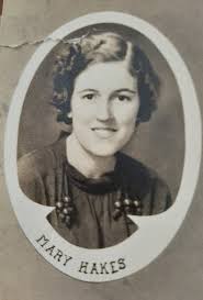 As I have posted before, my mother Emma Jane Perkins graduated from Wayne  High School in 1945. She is very much in touch with the remaining  classmates from that era. We got