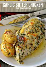 Garlic Butter Chicken Recipe Easy Chicken Recipes Chicken Dinner Recipes Chicken Dinner