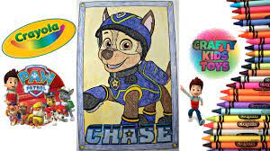 Maybe you would like to learn more about one of these? Paw Patrol Crayola Giant Coloring Page Coloring Chase On The Case Youtube