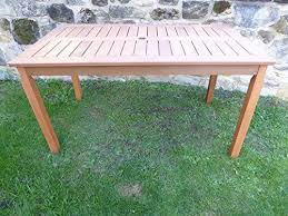 The table's definitive post leg design and rectangular table top create the perfect dining layout. Uk Gardens 6 Seater Wooden Garden Dining Table With Parasol Hole 140 X Uk Gardens Co Uk
