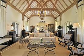 Step inside and discover a formal dining room nestled near the foyer, and a sprawling living room straight ahead. 54 Living Rooms With Soaring 2 Story Cathedral Ceilings