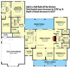 Check spelling or type a new query. Budget Friendly Modern Farmhouse Plan With Bonus Room 51762hz Architectural Designs House Plans