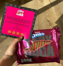 Both gaga and the folks who make oreos announced the news this morning, and showcased the pink and green biscuits wrapped in a shiny foil to the world. Our Review Of The Lady Gaga Chromatica Oreos