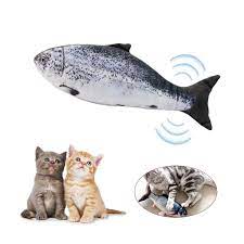 Aespa-cat Toy Fish, Catnip Electric Doll Fish, Usb Charging Simulation  Electric Toy Fish, Interactive Pet Toy (black Catfish) | Fruugo NO
