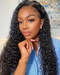 Amazon.com : 28 Inch Deep Wave Closure Wig 4x4 Deep Wave Lace Front Wigs  Human Hair Pre Plucked 200% Density 9A Brazilian Virgin Wigs for Women  Human Hair Glueless Wigs Human Hair :