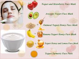 Yogurt Acne Face Mask Homemade Face Masks Yogurt Face Mask Lemon Face Mask