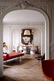 Parisian Living Room Chic Architecture Design Home House Design House Interior