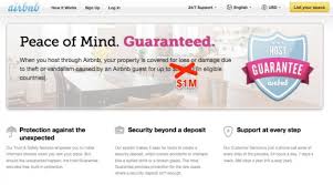 Airbnb host protection only includes insurance for liability related to a guest during their stay and they give some examples to illustrate this Airbnb Partners With Lloyd S Of London For The New Million Dollar Host Guarantee