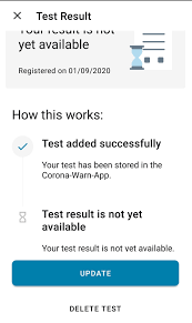 Obwohl eine wie von ulrichs angemerkte freiwillige. Covid Test Reult Is Not Yet Available Meaning Issue 419 Corona Warn App Cwa Documentation Github