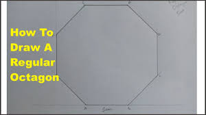Know how many sides are there in an octagon. How To Draw A Regular Octagon When Given The Length Of The Side How To Draw An 8 Sided Polygon Youtube