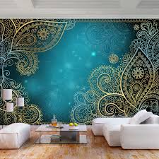 vlies fototapete mandala indische braun tapete wandbilder xxl wohnzimmer 093 ebay in 2020 tapeten wandbilder wandmalerei ideen wohnzimmer fototapete