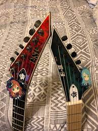 She was at the home of a daughter, mrs. Custom Made Roselia Rose For My Esp Guitars Bangdream