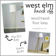 A lamp kit from hd 2. Diy Tripod Floor Lamp How To Make A Floor Lamp Home Diy On Cut Out Keep