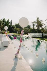 33 Cool Poolside Wedding Ideas Pool Wedding Decorations Pool Wedding Wedding Pool Party Decorations
