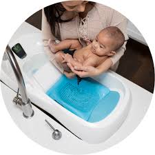 One of the best baby bath thermometers, it provides accurate bath and air temperature in just one minute. Baby Bathtub Cleanwater Tub For Newborns Infants 4moms