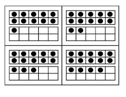 Numbers Cards And Ten Frames For 11 20 Ten Frames Math Centers Clear Card