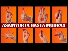 Asamyukta Hasta Mudras Single Hand Gestures With Shloka