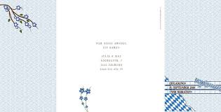 Geburtstag, die nicht viel zeit in anspruch nehmen. Altarfalz Hochzeitseinladungskarte Zunftig Bayrisch