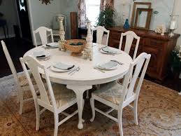 White Distressed Dining Table Round Dining Room Dining Room Table Set Dining Room Table