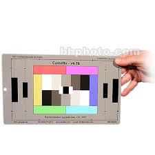 Dsc Labs Handy Camette Test Chart 5 Step Grayscale 6 Primary Colors Camwhite