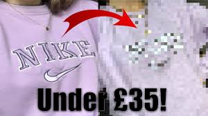 Diy Nike Spellout Sweatshirt How I Made A 300 Nike Sweatshirt At Home Youtube