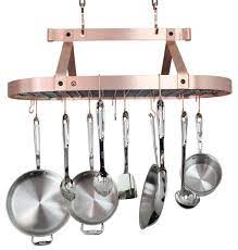 4.8 out of 5 stars. Oval Ceiling Pot Rack W Hooks Enclume Design Products