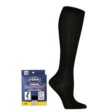 Dr Scholl S Women S Sheer Compression Stockings Knee High Closed Toe