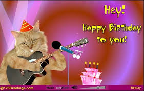 What can i write in a letter to make him feel loved special and appreciated? Singing Birthday Cat Singing Birthday Cards Free Singing Birthday Cards Singing Happy Birthday