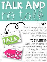5 Tips For Dealing With A Chatty Class - The Applicious Teacher