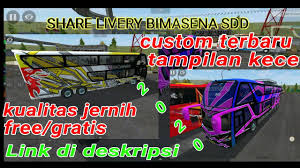 Bussid livery monster energy hd bussid livery gratis. Livery Bussid Bimasena Sdd Full Strobo Bus Simulator Indonesia Youtube