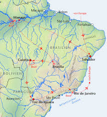 Karten und maps of brazil a link atlas. Naturreise Brasilien Gaucho Tours