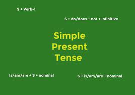 Jadi, pada kalimat verbal umumnya terdapat kata kerja (verb) setelah subjek. Dalam Bentuk Waktu Simple Present Tense Ini Kalimat Dapat Berupa Kalimat Verbal Atau Kalimat Non Verbal Dengan Rumus Kalimat Yang Berbeda Simp Simple Present