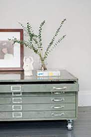 4.6 out of 5 stars 298. Architects Flat File Cabinet Coffee Table In Green Interieur Woonideeen Vintage Woonkamer