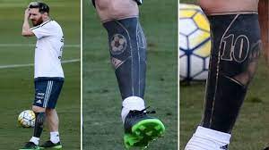 Pero además le dejó un mensaje en el que. El Peligroso Tatuaje De Messi Youtube
