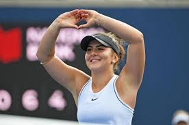 It will be shown here as soon as the. Bianca Andreescu We Are All In Our Own World In The Locker Room