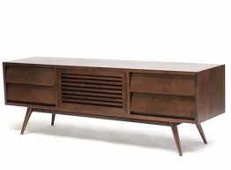 It can be used as a tv stand, hifi cabinet, or lowboard. Oslo Solid Walnut Mid Century Modern Tv Cabinet Gingko Gingko Home Furnishings