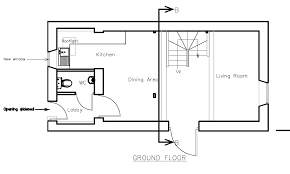 fire regs one downstairs door