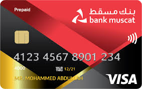 Walmart money services, you just tell them how much, then if you have a paypal account you can connect the paypal card to your paypal account and then send it to your bank or send it to somebody else on. Visa Prepaid Card Bank Muscat