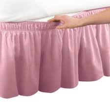 With today's super thick mattresses the standard 14 or 16 drop probably won't work. Bed Skirt Pins Set Of 8 Walmart Com Bedskirt Dust Ruffle Bed Wrap