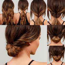 Mittellange Haare Stylen Schnelle Frisuren Arbeit Anleitung Quick Hairstyles Mittellange Haare Frisuren Einfach Mittellange Haare Stylen Haar Tutorial