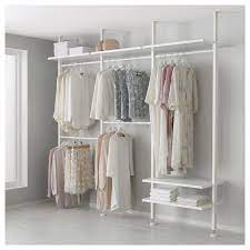 Download clothes closet stock vectors. Elvarli Schrankkombination Weiss Ikea Deutschland Closet Bedroom Ikea Closet Room Closet