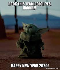 Paige pettoruto, a david rose type‏ @akiora 23 дек. Rock This Team Does Yes Hrrrrm Happy New Year 2020 Baby Yoda Make A Meme