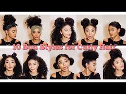 Natural Hair 10 Bun Styles For Curly Hair Video Black Hair Information Community Curly Hair Styles Curly Hair Styles Naturally Curly Hair Videos