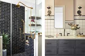 Go for a chic black and white color scheme and add a few fun pops. Creative Bathroom Tile Design Ideas Tiles For Floor Showers And Walls In Bathrooms