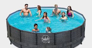 Mit Dem Frame Pool Prime Wicker Dark Erhalten Sie Ein Hochwertiges Und Langlebiges Schwimmbecken Das Sich Besonde In 2020 Oberirdische Pools Gartenpools Schwimmbecken